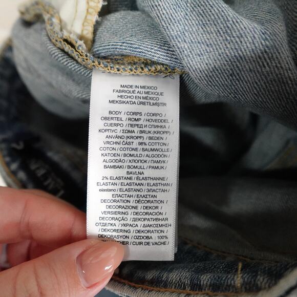 Ralph Lauren Jeans Womens 00 Skinny Light Denim 26x29 Mid Rise Casual - Picture 8 of 10